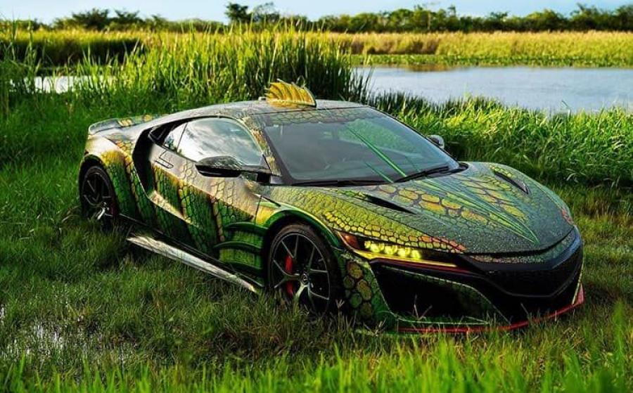  Acura NSX by MetroWrapz 2019 года  (фото 9 из 15)